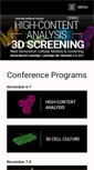 Mobile Screenshot of highcontentanalysis.com